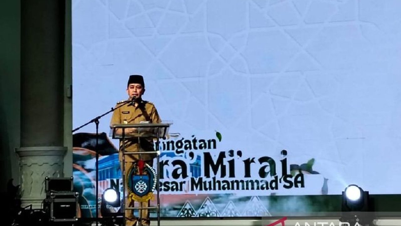 Penjabat Gubernur Sumut, Agus Fatoni, mengajak ASN untuk menjadikan peringatan Isra Miraj sebagai momentum meningkatkan kualitas pelayanan publik dan meneladani Nabi Muhammad SAW.