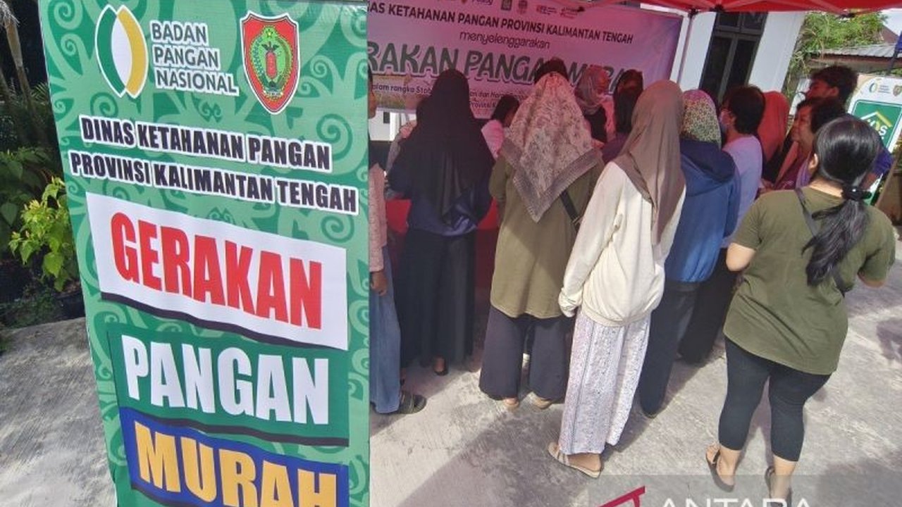 Pemerintah Provinsi Kalimantan Tengah (Kalteng) menggelar Gerakan Pangan Murah (GPM) dengan menyediakan 3 ton beras dan komoditas pangan lainnya jelang Ramadhan untuk stabilisasi harga dan kendalikan inflasi.