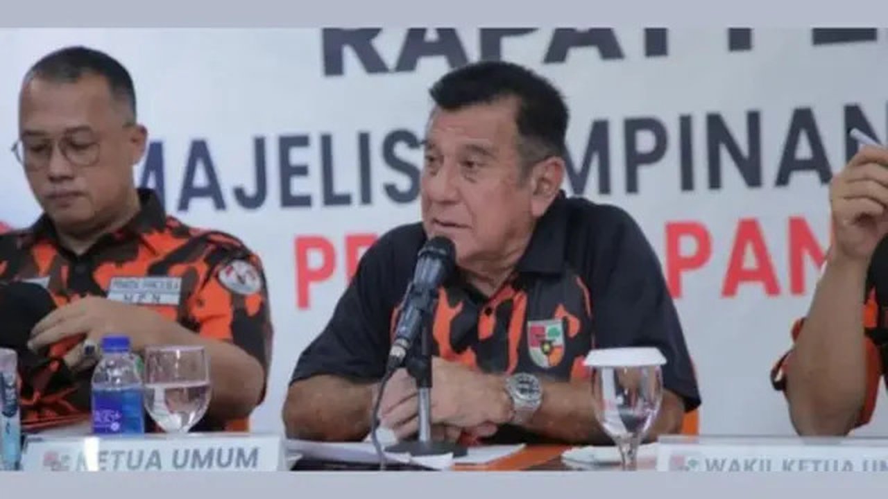 Ketua Pemuda Pancasila Japto Soerjosoemarno (Foto: Instagram @mpnpemudapancasila)