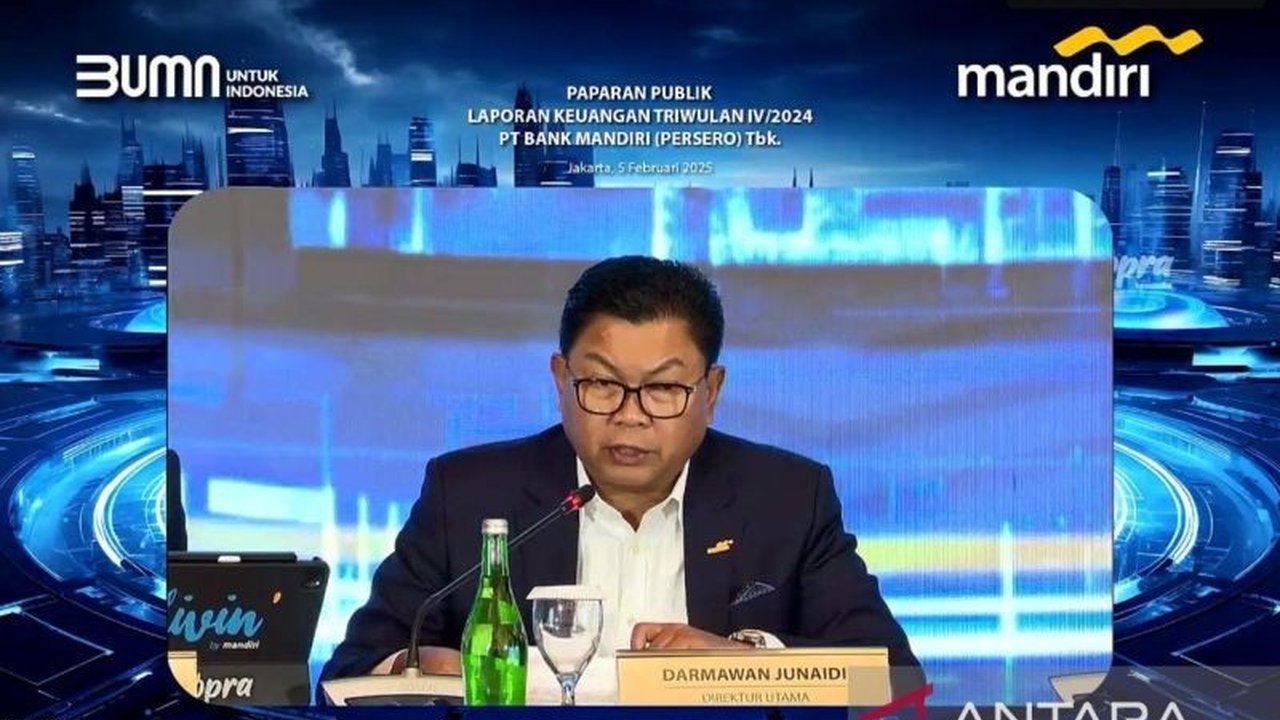 Bank Mandiri menyalurkan kredit Rp185,2 triliun ke industri pengolahan, termasuk hilirisasi minerba, hingga akhir 2024; pertumbuhan 14,3% yoy dan 61,4% yoy di sektor hilirisasi minerba.