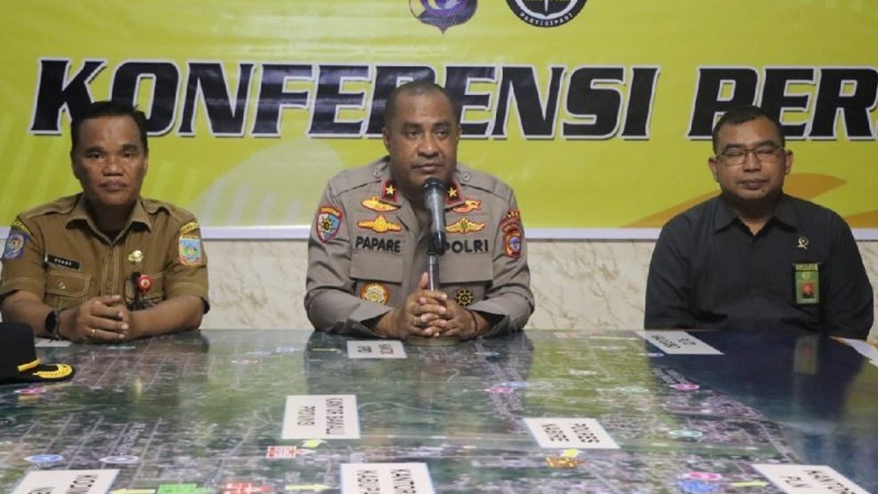 Polda Papua Tengah menyiapkan 1.614 personel gabungan TNI-Polri untuk mengamankan delapan kabupaten di wilayahnya menjelang putusan Mahkamah Konstitusi (MK) terkait sengketa Pilkada serentak 2024.