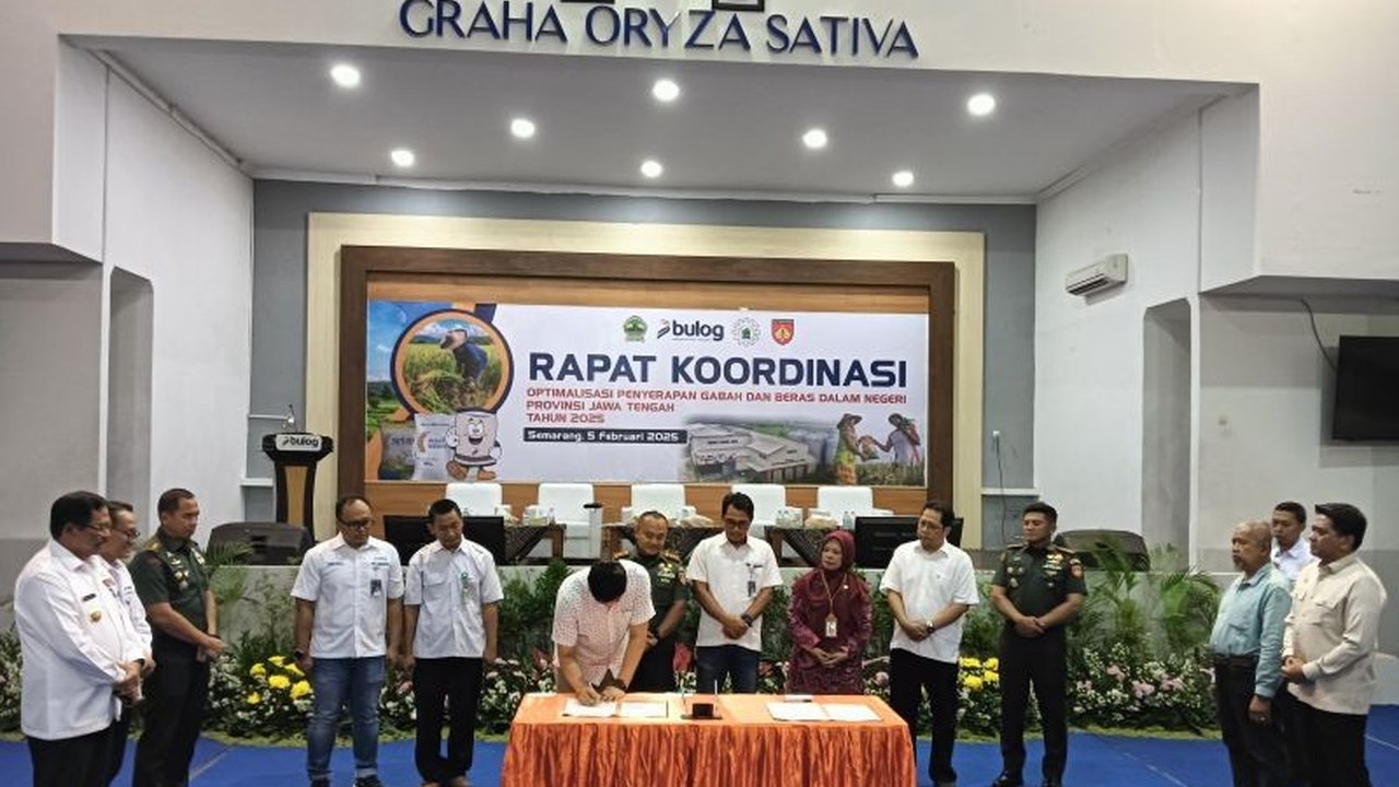 Jateng Proyeksi Panen Raya: 4,8 Juta Ton Gabah Kering!