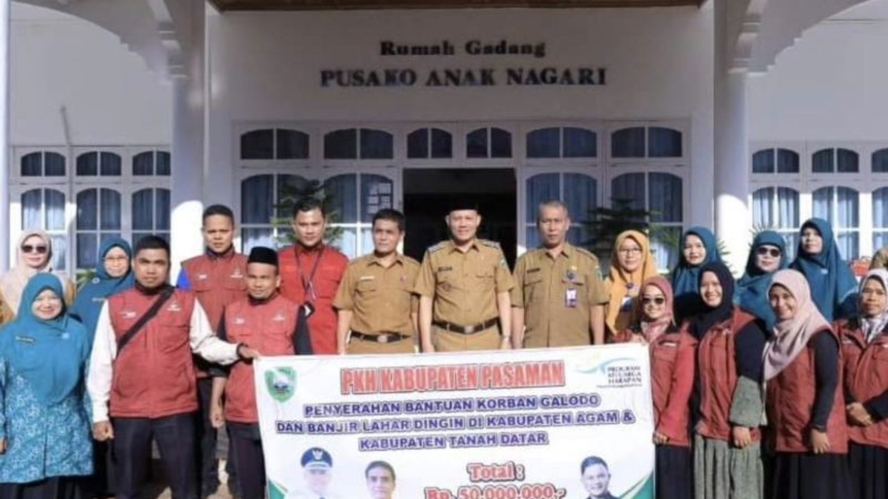 40.845 KK di Pasaman Terima Bantuan Sembako dan PKH Tahun 2025