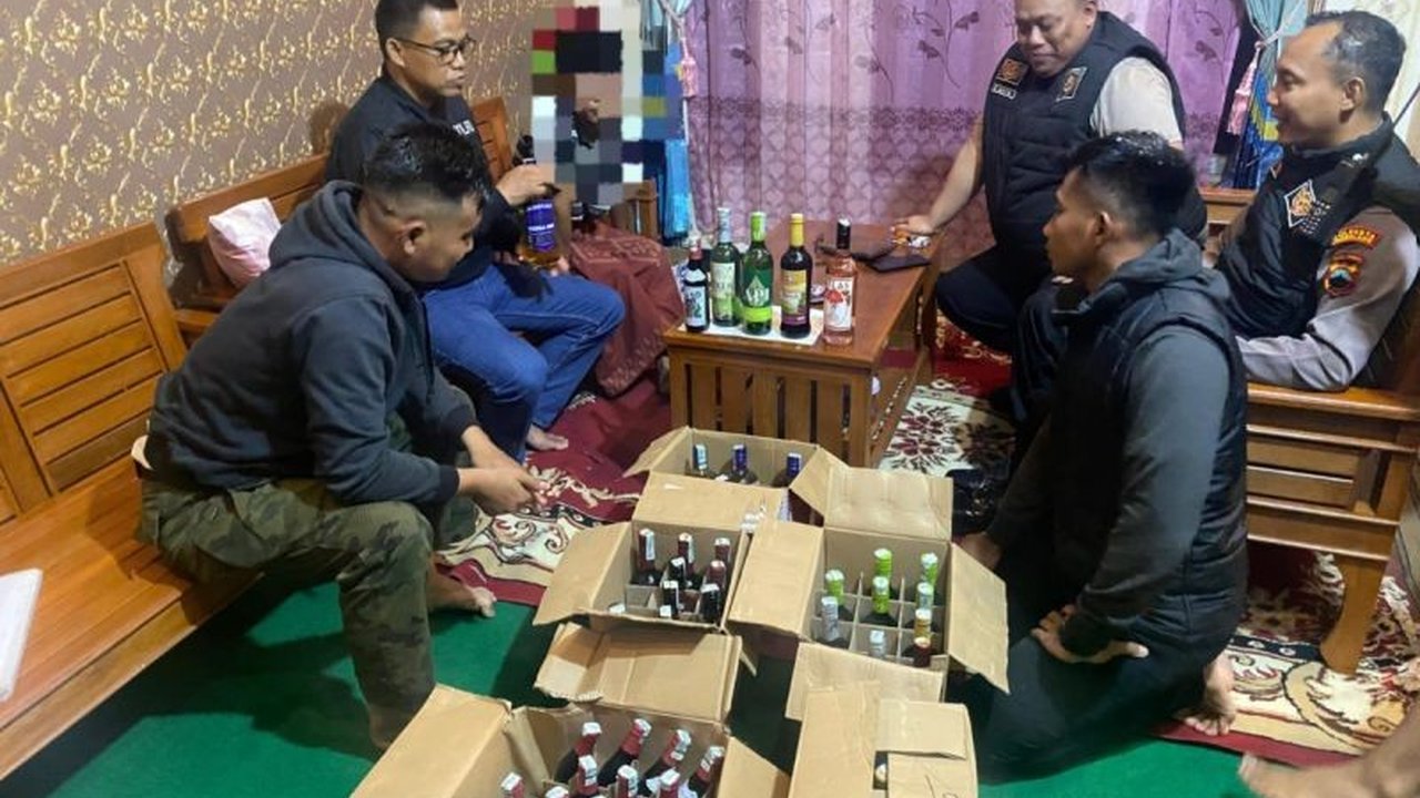Polresta Magelang Sita 312 Botol Miras, Tekan Peredaran Alkohol