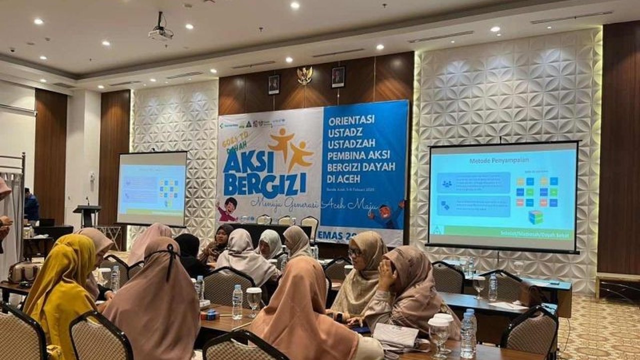UNICEF Aceh mengadakan edukasi gizi di 13 dayah untuk mencegah anemia pada remaja putri, menekankan pentingnya tablet tambah darah dan pola hidup sehat demi investasi kesehatan tiga generasi.