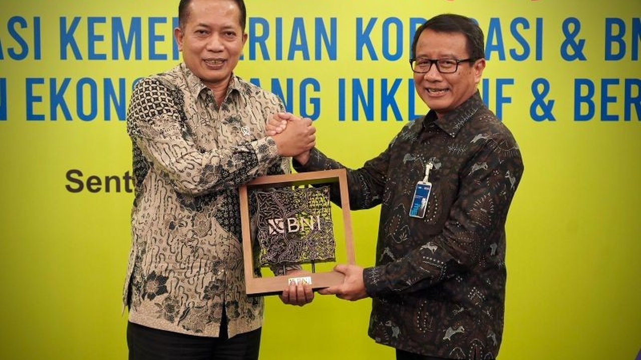 Kementerian Koperasi dan BNI berkolaborasi untuk revitalisasi Koperasi Unit Desa (KUD) dan peningkatan status Gabungan Kelompok Tani (Gapoktan) menjadi koperasi, guna mendorong perekonomian nasional.