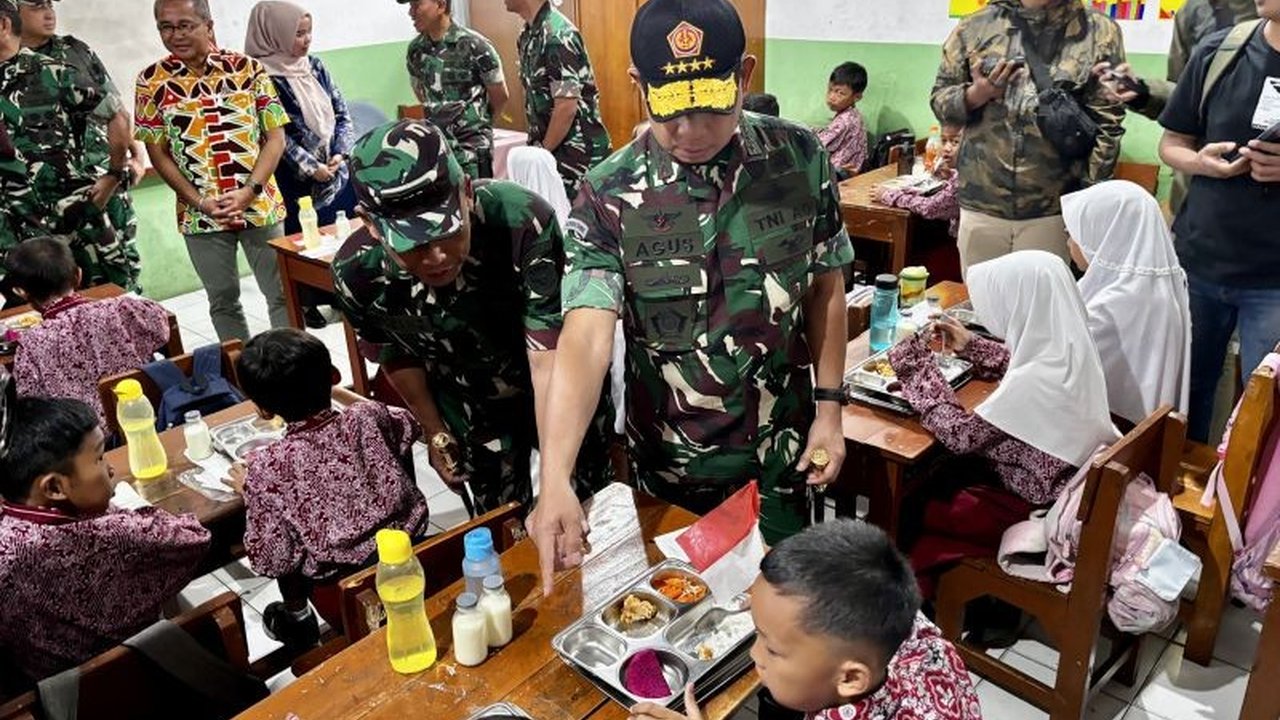 Panglima TNI Tinjau Langsung Program Makan Bergizi Gratis di Cimahi