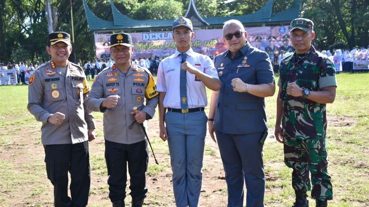 Pemko Padang dan Polda Sumbar Deklarasikan Perang Melawan Tawuran dan Balap Liar