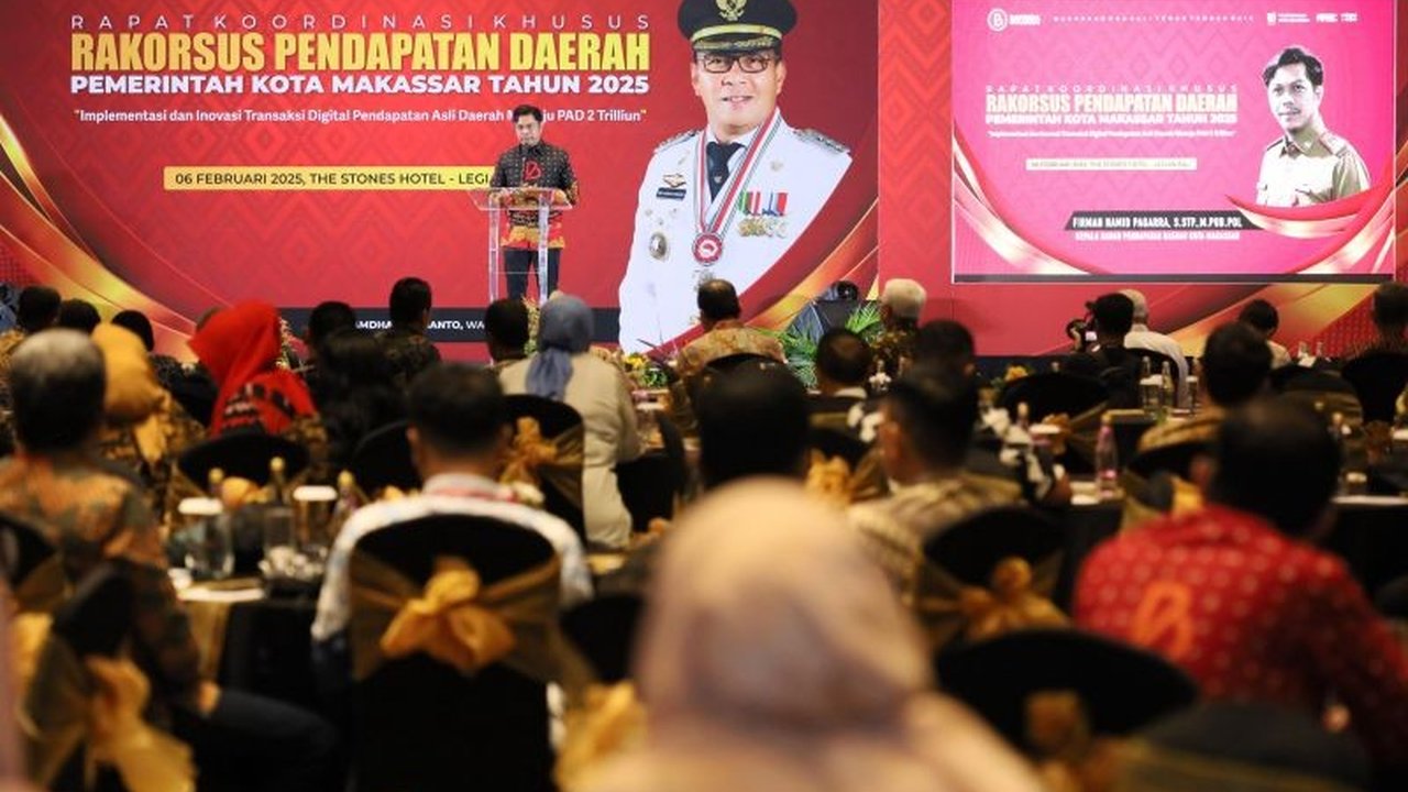 Bapenda Makassar menggelar Rakorsus di Bali untuk mengkonsolidasikan OPD, BUMD dalam upaya mencapai target Pendapatan Asli Daerah (PAD) Rp2 triliun di tahun 2024, melanjutkan capaian rekor Rp1,6 triliun di tahun 2024.