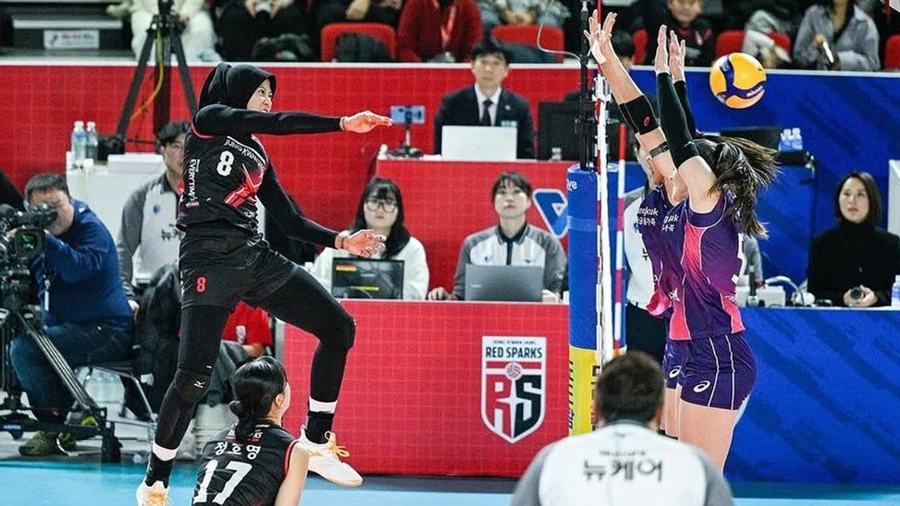Hasil Korean V League 2024/2025: Duo Bukilic + Megawati Antar Red Sparks Hajar Hyundai Hillstate & Kembali ke Jalur Kemenangan
