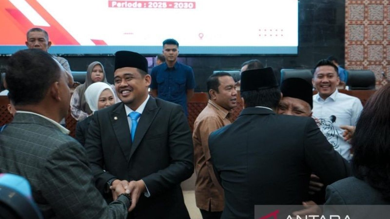 Bobby Nasution & H. Surya Resmi Gubernur dan Wagub Sumut 2025-2030