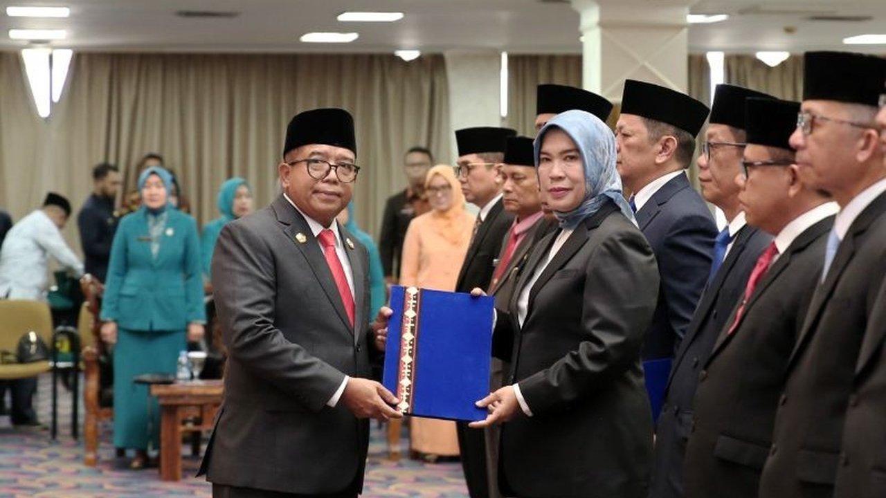 Pj Gubernur Lampung Lantik 12 Pejabat Pimpinan Tinggi Pratama