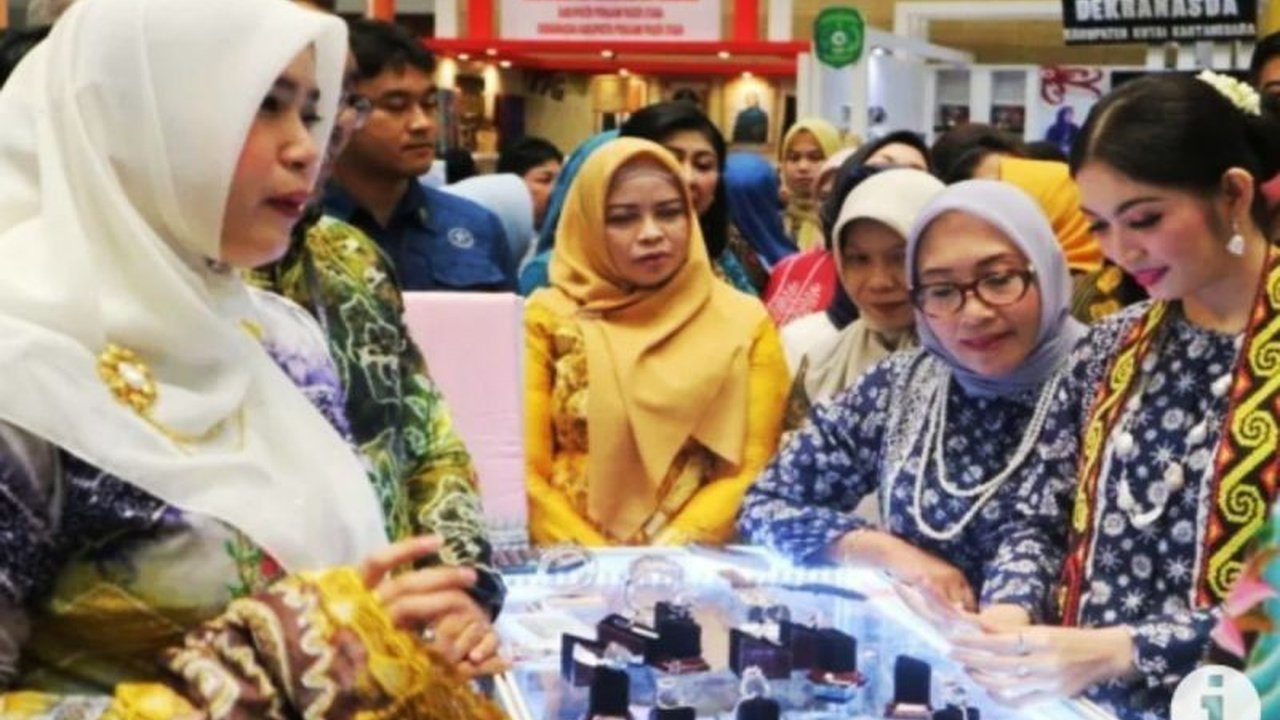 Berlian Banjar Kemilau di Inacraft 2025, Pikat Pengunjung dengan Kualitas Terbaik