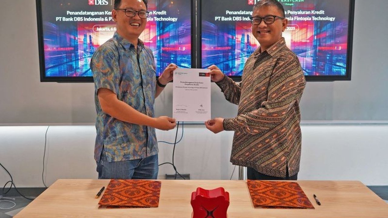 DBS Indonesia bermitra dengan Easycash untuk memperluas akses kredit dan mendorong inklusi keuangan di Indonesia, sejalan dengan target RPJPN 2025-2045.