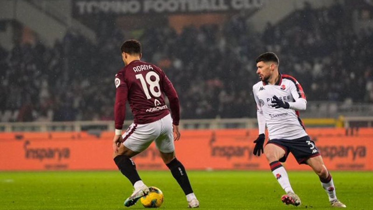 Torino hanya bermain imbang 1-1 melawan Genoa pada pertandingan Liga Italia di Turin, Minggu, setelah unggul lebih dulu lewat gol bunuh diri, namun disamakan kedudukan di babak kedua.