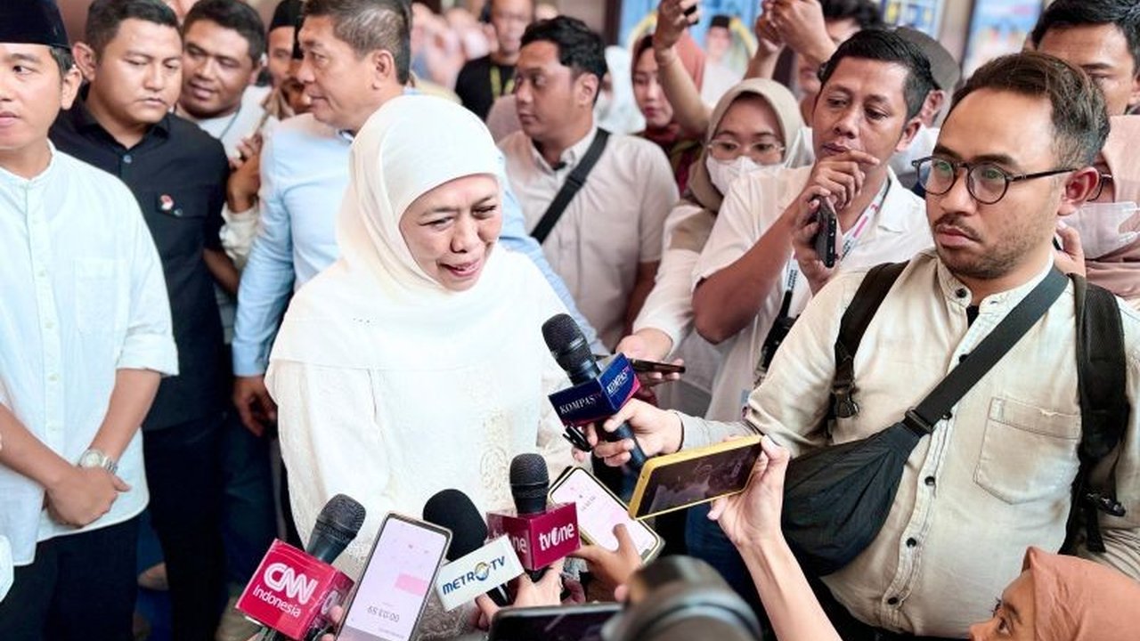 Gubernur Jawa Timur terpilih, Khofifah Indar Parawansa, mengajak insan pers untuk berperan aktif menyosialisasikan edukasi ketahanan pangan demi mencapai kedaulatan pangan nasional, mengingat pentingnya peran media dalam menjembatani komunikasi antar peta