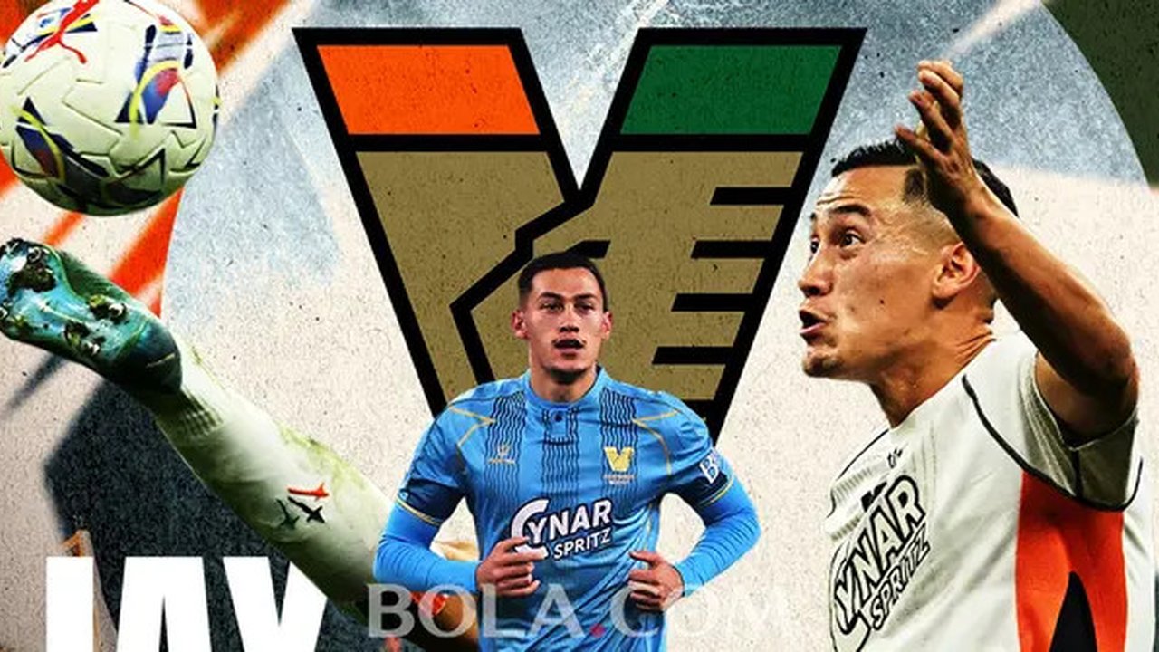 Venezia FC - Ilustrasi Jay Idzes (Bola.com/Adreanus Titus)