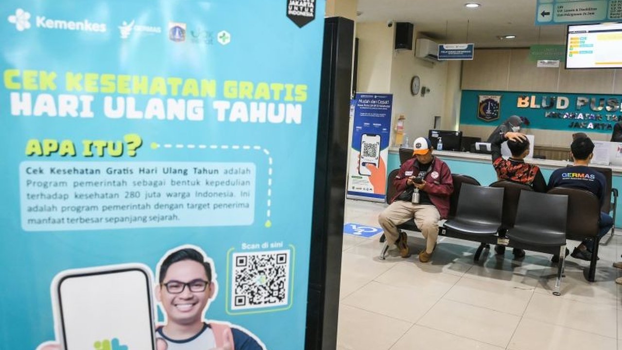 Masyarakat yang ulang tahunnya di Januari 2025 tetap bisa mengikuti program Cek Kesehatan Gratis (CKG) Kemenkes yang dimulai 10 Februari 2025, dengan pendaftaran hingga April 2025.
