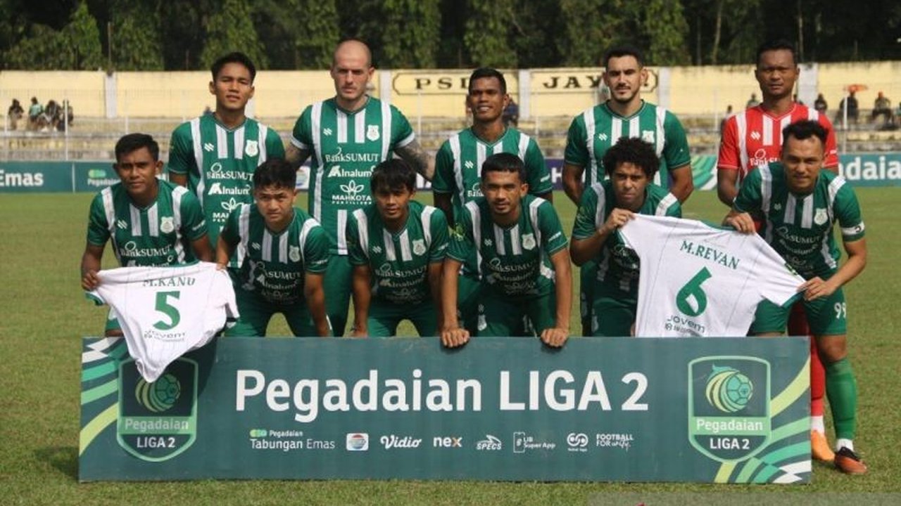 PSMS Medan, dengan empat kemenangan beruntun, siap menghadapi Sriwijaya FC di laga krusial babak playoff degradasi Liga 2, Senin (10/2), di Stadion Jakabaring, Palembang.