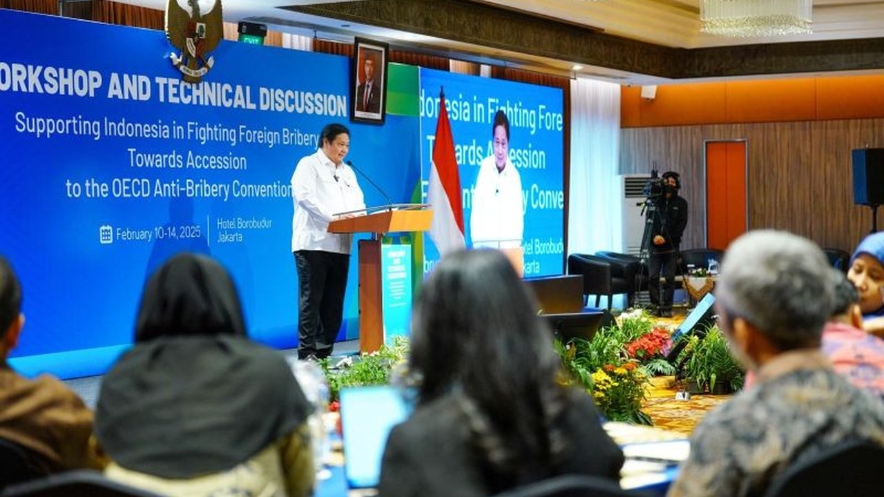 Indonesia berkomitmen memberantas suap untuk mendukung aksesi ke OECD, termasuk penyelarasan regulasi dan kerja sama internasional guna meningkatkan investasi dan pertumbuhan ekonomi.