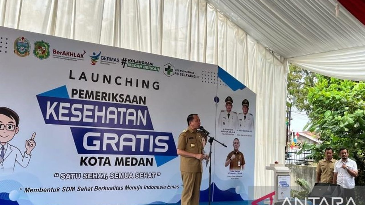Pj Gubernur Sumut, Agus Fatoni, mengajak masyarakat untuk memanfaatkan program Cek Kesehatan Gratis (CKG) yang bertujuan mencegah penyakit tidak terdeteksi dan meningkatkan kualitas SDM.