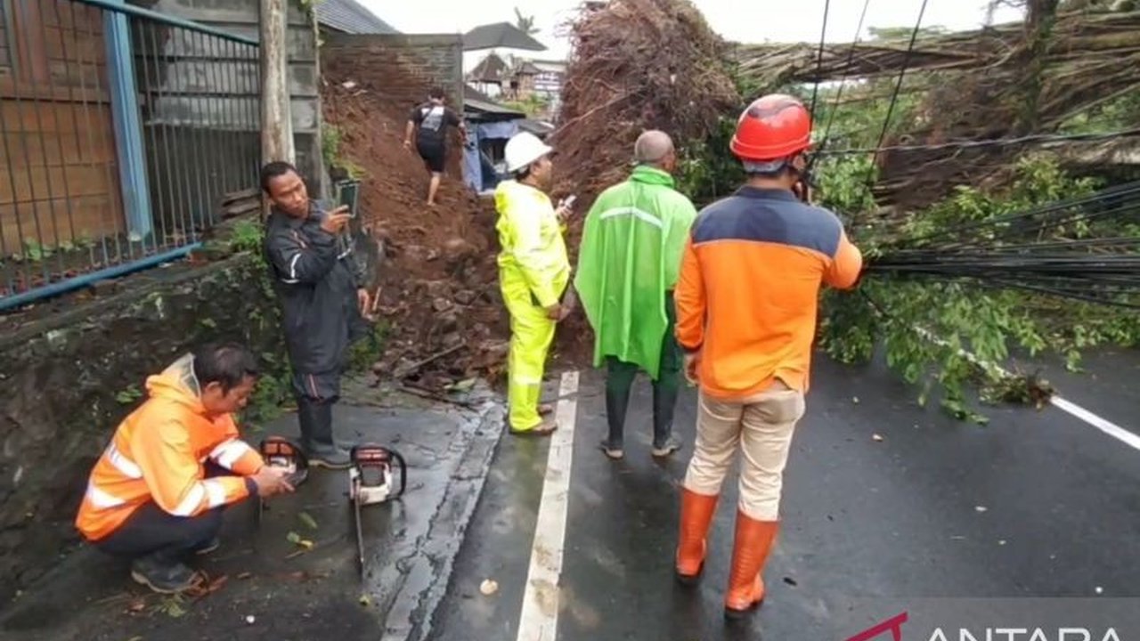 BPBD Bali meminta warga meningkatkan kewaspadaan terhadap potensi bencana alam seperti pohon tumbang, banjir, dan longsor selama Sasih Kawulu, bulan Februari, seiring meningkatnya kejadian bencana dalam sepekan terakhir.