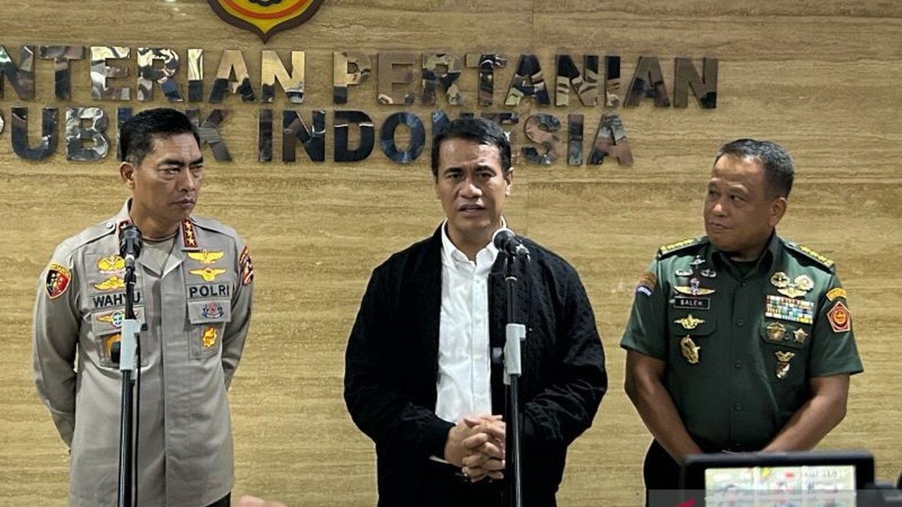 Menteri Pertanian meminta Bulog menyerap 2,1 juta ton beras dari penggilingan dan 900 ribu ton dari petani, total 3 juta ton, dengan pengawasan dari TNI dan Polri, didukung anggaran tambahan Rp16,6 triliun.