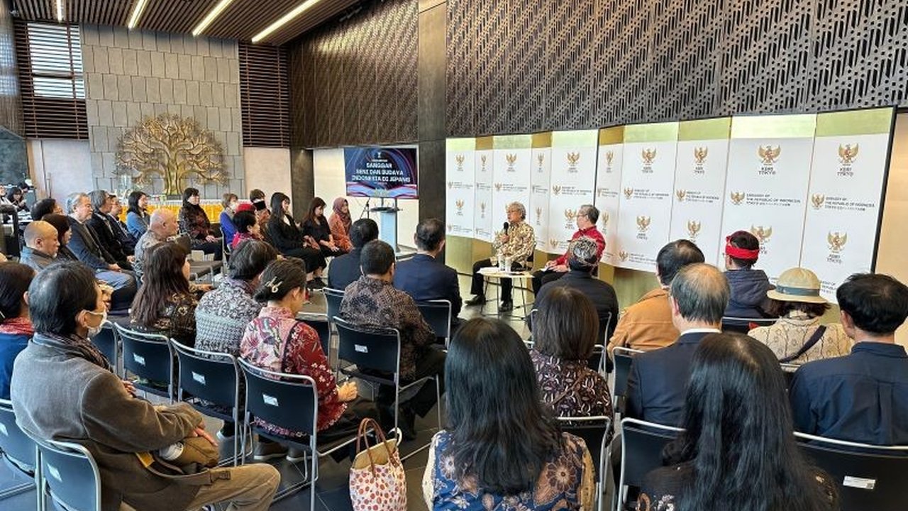 KBRI Tokyo menggelar sarasehan untuk memperkuat kolaborasi antar sanggar seni Indonesia di Jepang dalam mempromosikan budaya Indonesia dan menjembatani kolaborasi kesenian kedua negara.