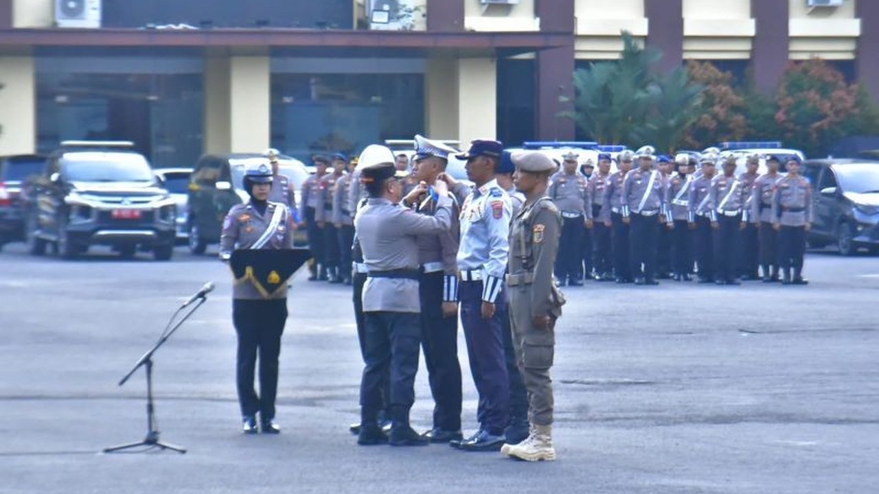 Polda Lampung Kerahkan 901 Personel untuk Operasi Keselamatan Krakatau 2025