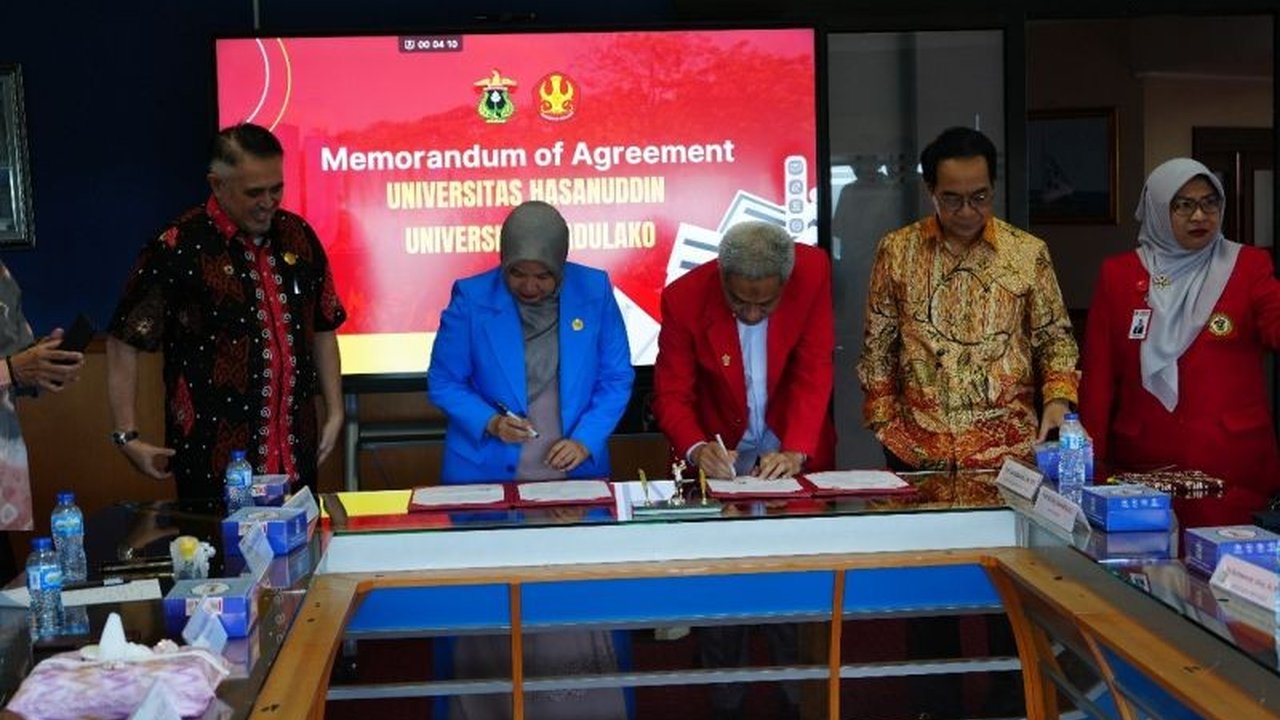 Unhas dan Untad Jalin Kerja Sama Tingkatkan Mutu Akademik