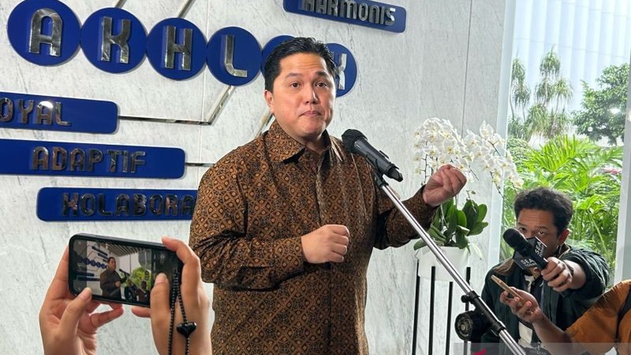 Erick Thohir: Proyek Prioritas BUMN Tetap Jalan Meski Ada Efisiensi Anggaran