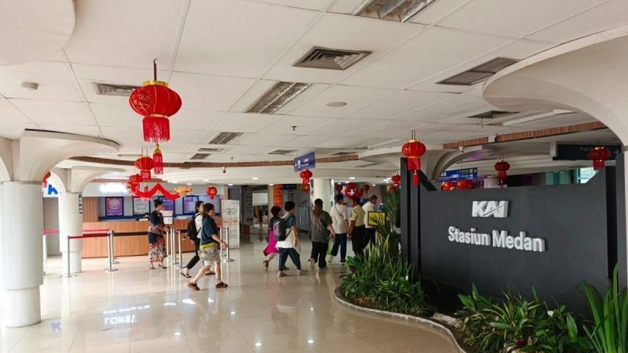 KAI Sumut Catat Lonjakan Penumpang 10% di Januari 2025
