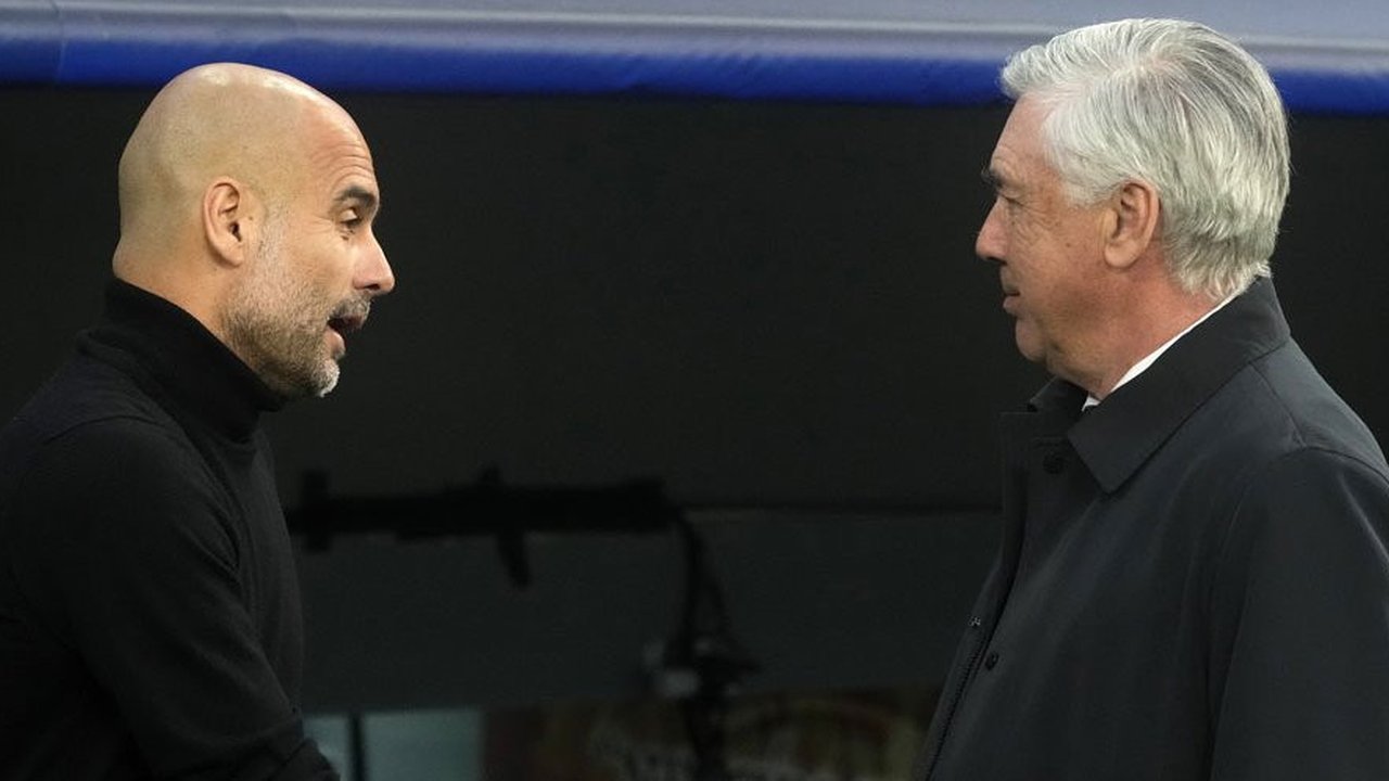 Man City vs Real Madrid: Adu Jenius Pep Guardiola vs Carlo Ancelotti