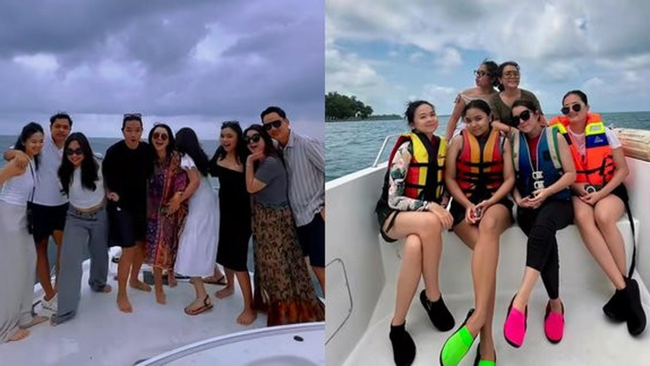 Potret Terbaru Mayangsari Liburan Bareng Keluarga, Outfitnya Dipuji Sopan