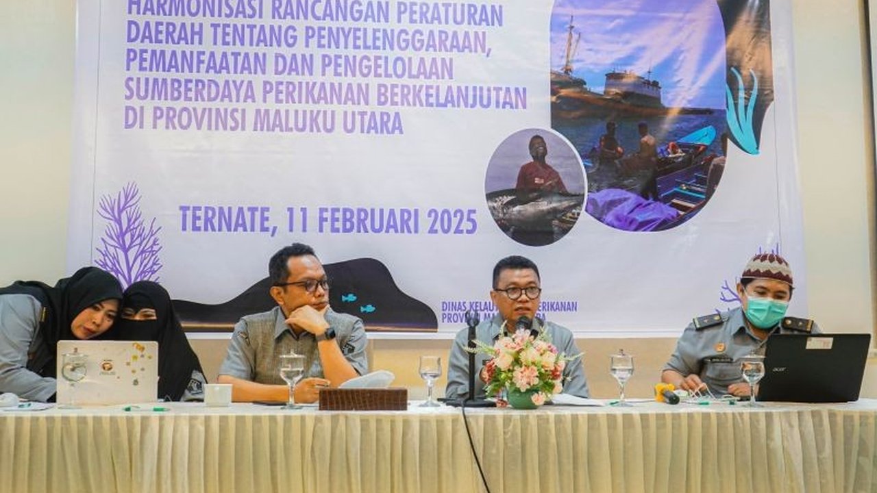Kemenkumham dan Pemprov Maluku Utara berkolaborasi dalam harmonisasi Ranperda pengelolaan sumber daya perikanan berkelanjutan untuk memastikan kepastian hukum dan implementasi efektif demi pembangunan daerah.