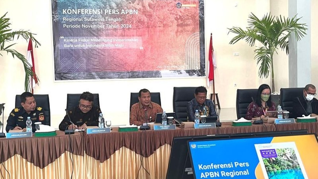 Pertumbuhan Ekonomi Sulteng Kuartal III 2024 Capai 9,08 Persen