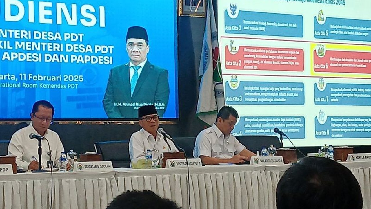 Mendes Yandri Ajak Apdesi Manfaatkan Jaga Desa untuk Atasi Masalah Hukum
