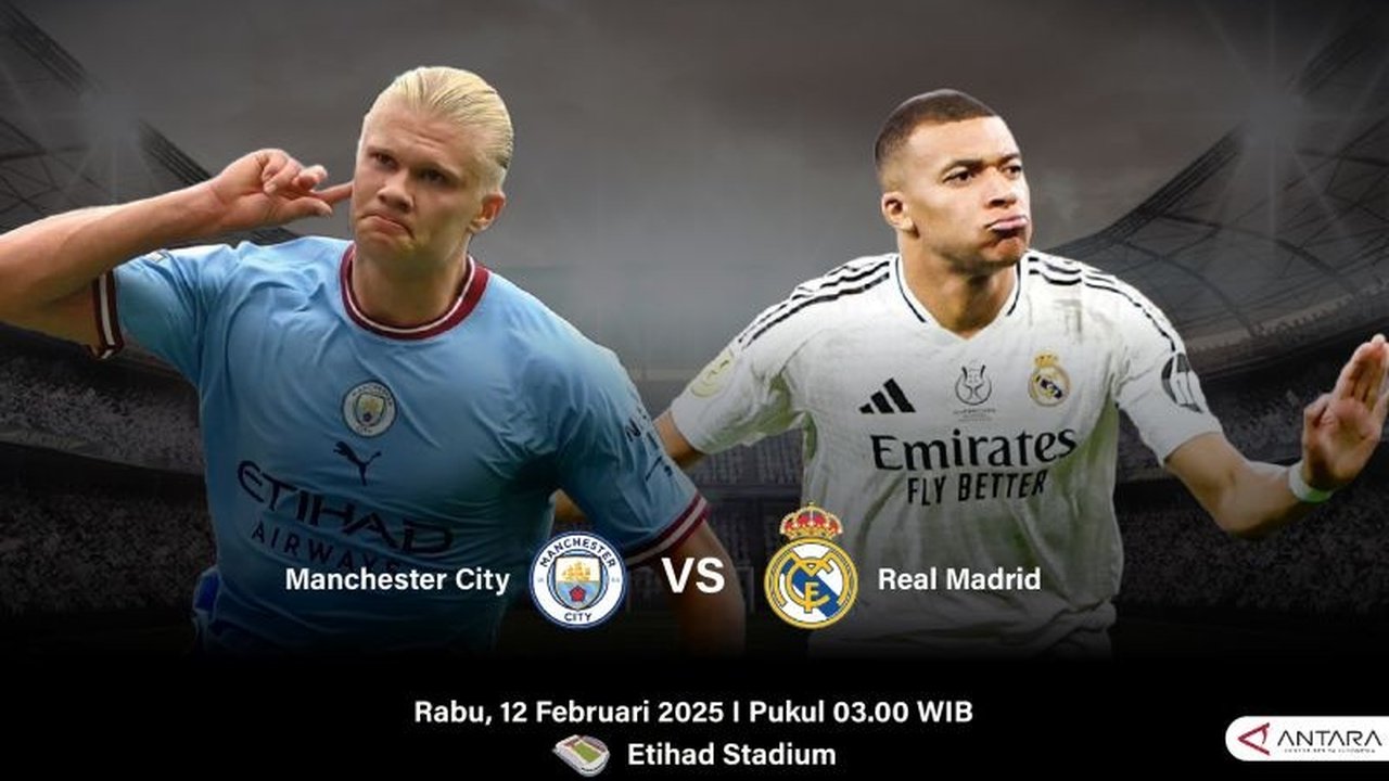 Pelatih Real Madrid, Carlo Ancelotti, menilai rivalitas antara Real Madrid dan Manchester City sebagai yang terbaik saat ini, terutama menjelang laga leg pertama babak 16 besar Liga Champions.