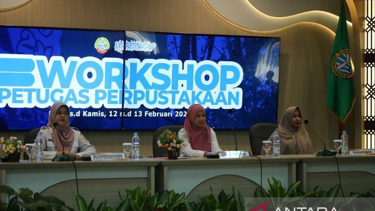 Pemkot Pontianak Tingkatkan Standar Perpustakaan: 100 Petugas Ikuti Lokakarya