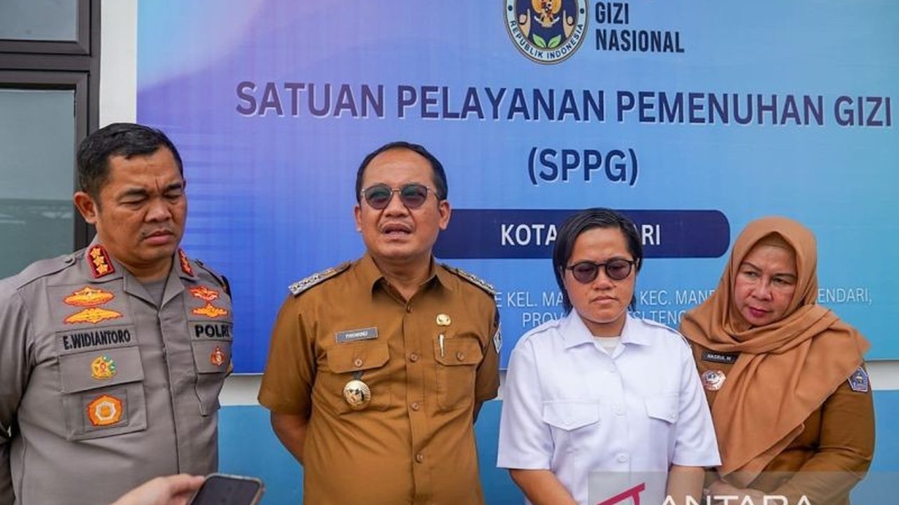 Pemerintah Kota Kendari memastikan Program Makan Bergizi Gratis (MBG) telah menjangkau 62.268 siswa dari PAUD hingga SMP, dengan rencana perluasan dapur umum untuk meningkatkan jangkauan program.