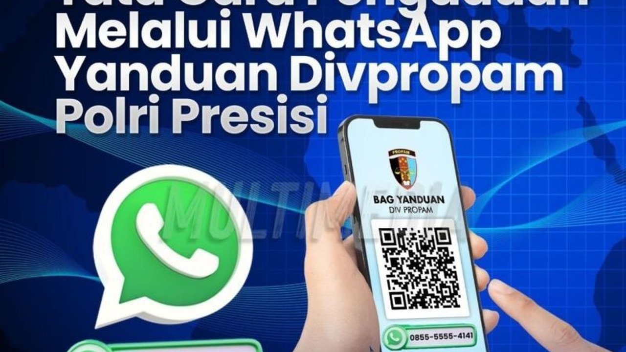 Divisi Propam Polri meluncurkan layanan pengaduan 24 jam via WhatsApp dan kunjungan langsung untuk menerima laporan masyarakat terkait perilaku polisi yang tidak sesuai aturan, guna meningkatkan transparansi dan akuntabilitas.