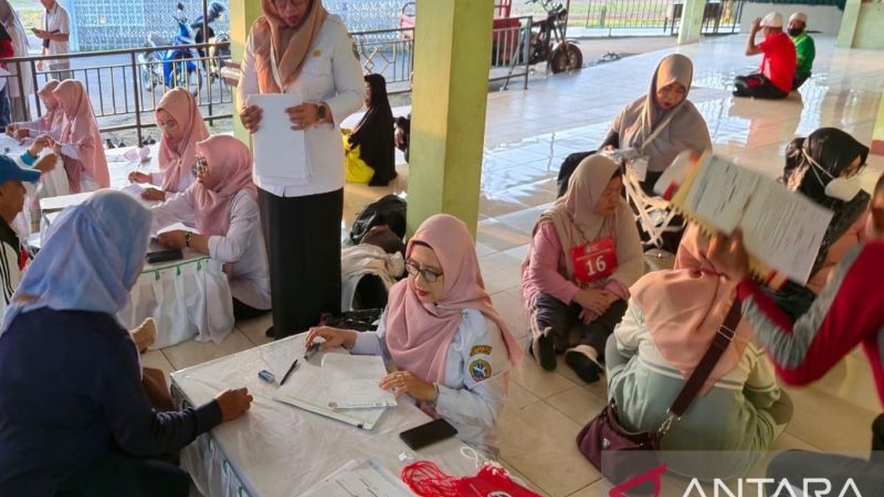 621 Calon Jamaah Haji Pontianak Ikuti Tes Kebugaran