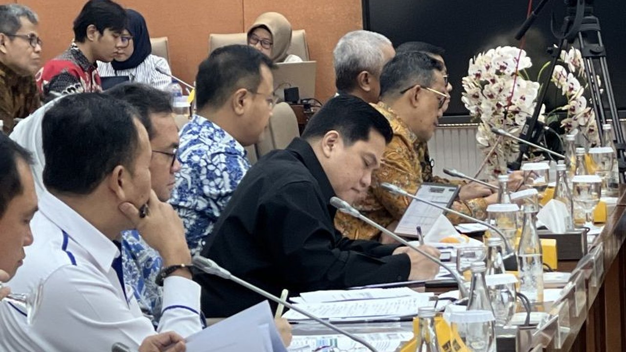 Erick Thohir Usul Efisiensi Anggaran BUMN Tak Sampai Rp215 Miliar