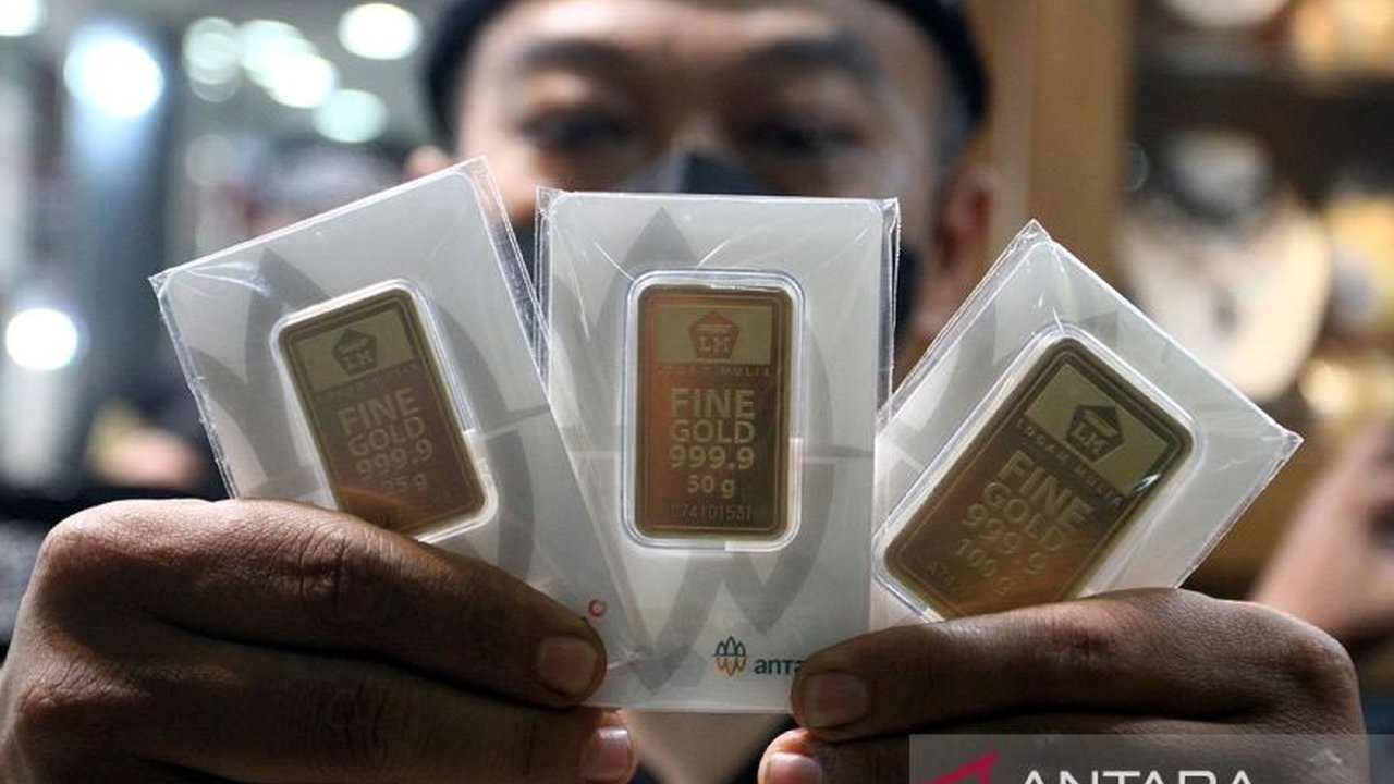 Harga Emas Antam Tembus Rp1,7 Juta per Gram!