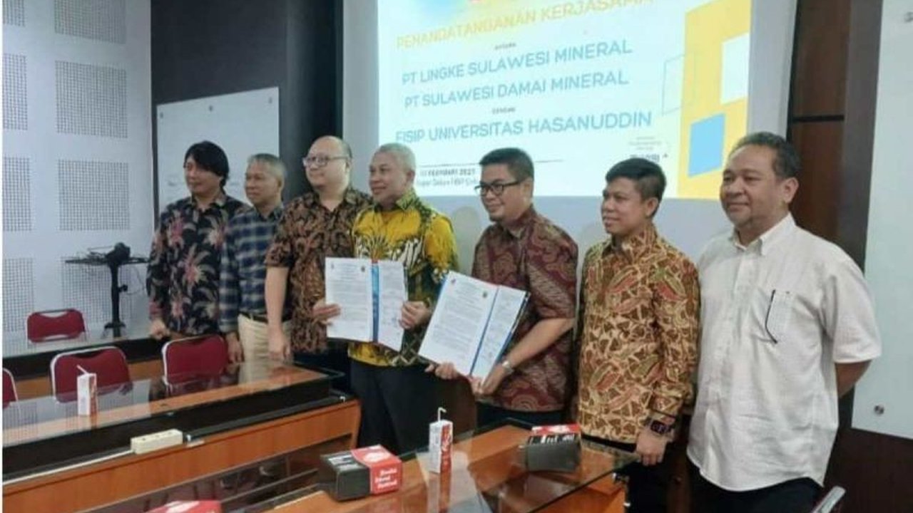 Universitas Hasanuddin (Unhas) bermitra dengan PT Lingke Sulawesi Mineral dan PT Sulawesi Damai Mineral untuk mendorong inovasi dan keberlanjutan di sektor pertambangan nikel, meningkatkan kompetensi SDM, dan memberdayakan masyarakat.