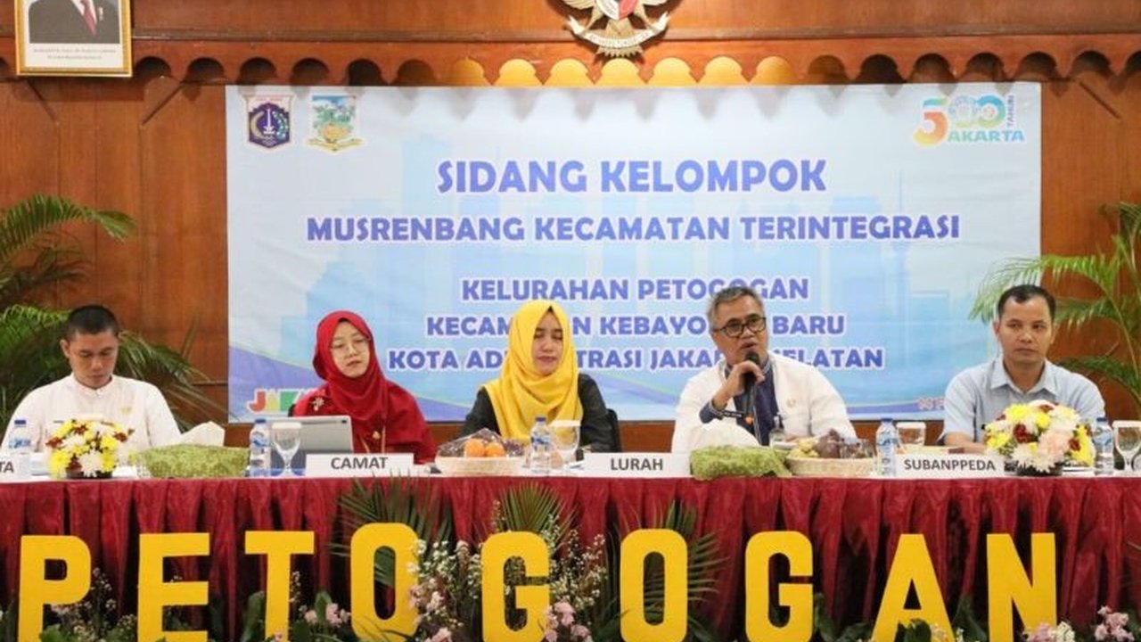 Jaksel Terima Usulan Pembangunan Jalan dan Saluran Air di Musrenbang Petogogan