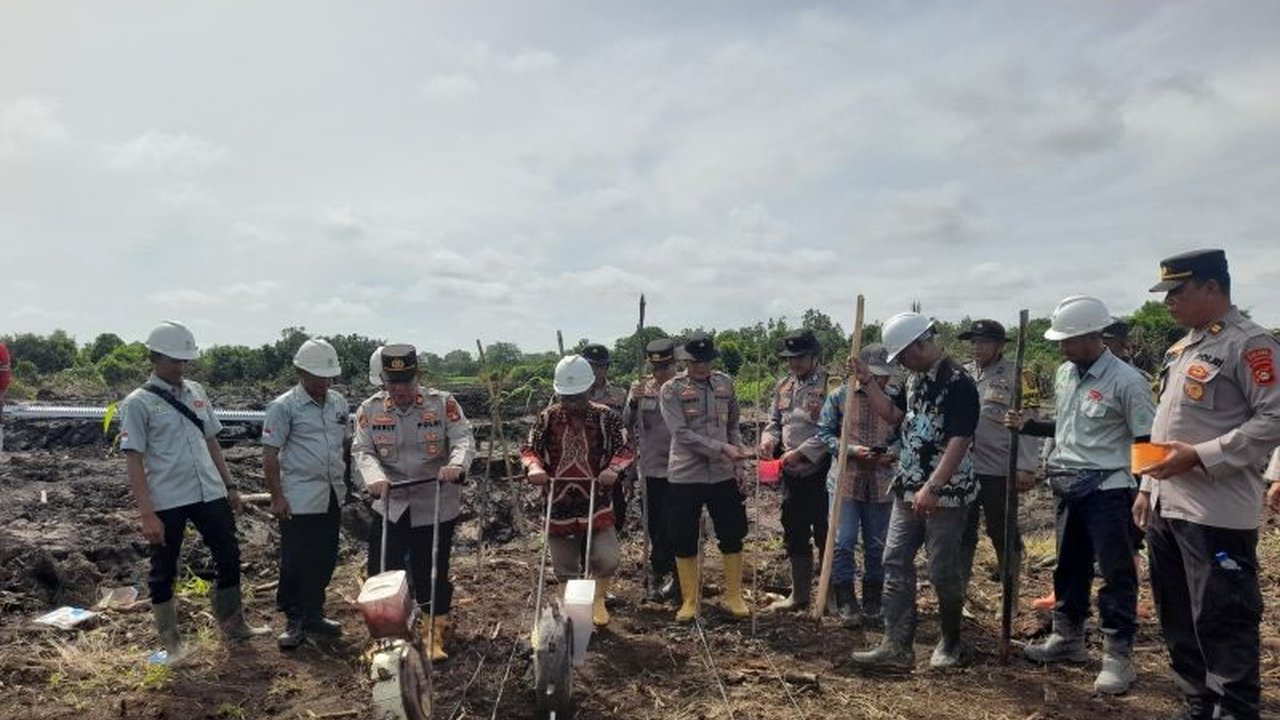 Polres Ogan Ilir memanfaatkan lahan kosong 5 hektare untuk menanam jagung guna mendukung ketahanan pangan nasional dan program pemerintah 'Indonesia Maju'