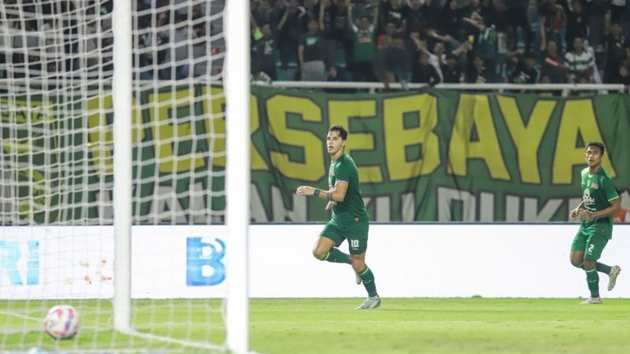 Persebaya Naik ke Posisi Kedua Klasemen Liga 1, Kalahkan PSBS Biak 1-0