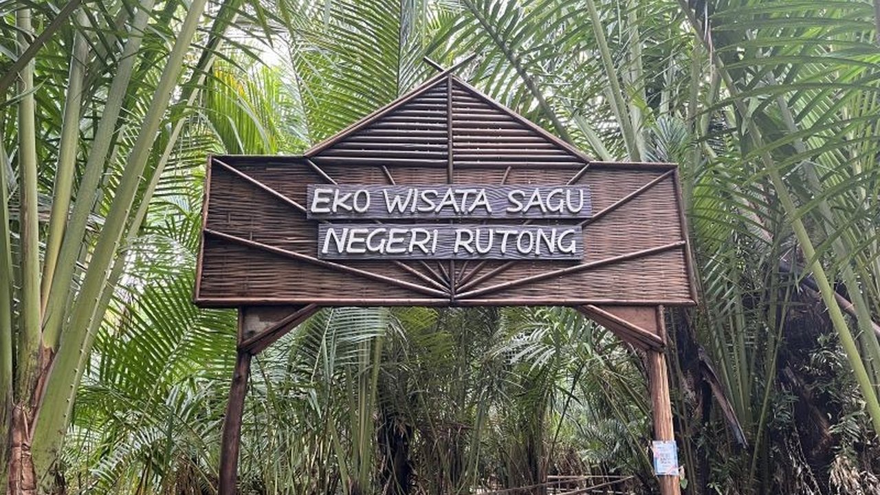 Negeri Rutong, Ambon, melestarikan hutan sagu seluas 22 hektare sebagai sumber pangan dan ekowisata, mendorong ketahanan pangan dan perekonomian lokal melalui inovasi dan digitalisasi.