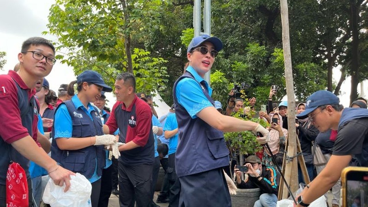1.300 Personel Gabung Gerakan Wisata Bersih di Kota Tua Jakarta